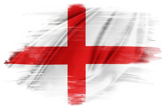 Flag of St George's cross - England flag