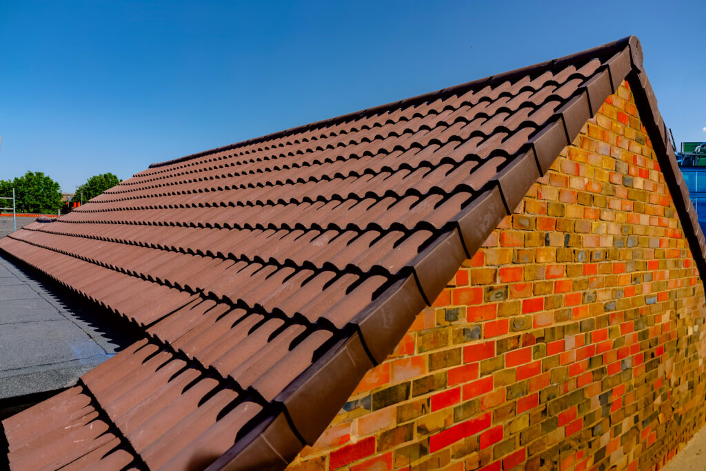 The new roof at Benjamin Court in Hanwell, which includes new ECO FF insulation