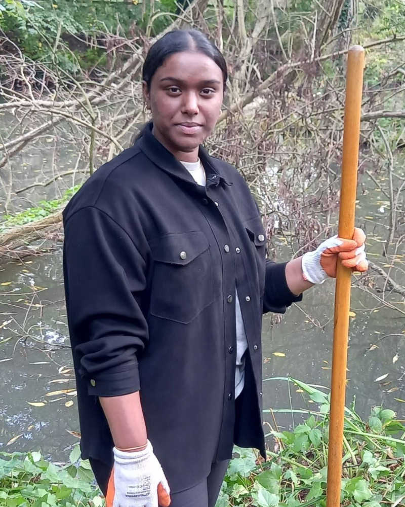 Inthusha Mathirooban from Northolt has been a partnership support apprentice for more than a year. 