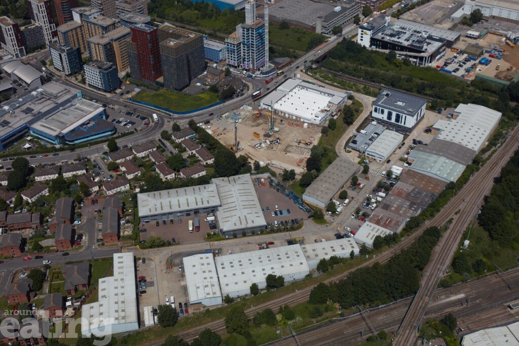 Aerial view of SEGRO Park Royal site, the latest WestTech Corridor investment