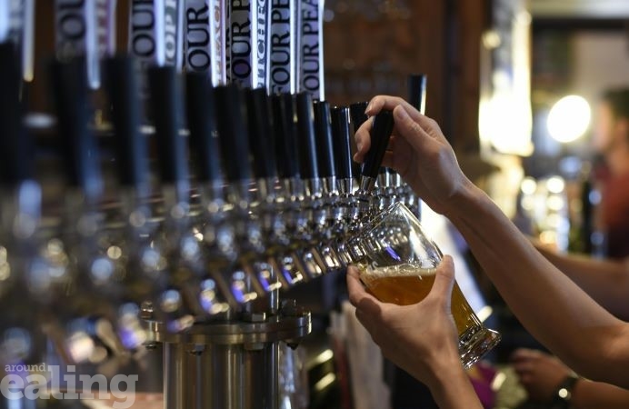 Pint of beer being pulled to illustrate licensing policy and impact on nighttime economy