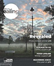 Around Ealing winter magazine 2024 front cover